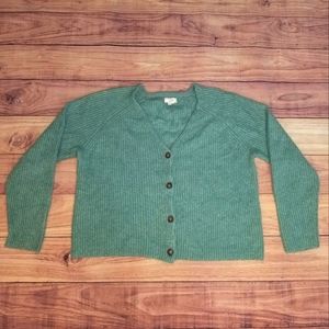 Teal Fat Face Cardigan Size 14